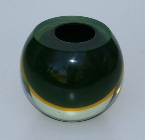Murano Small Green Bowl