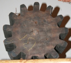SOLD - Wooden Gear Mold