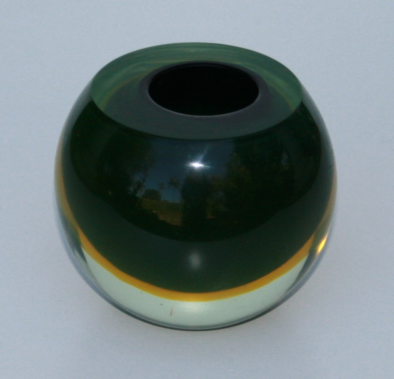 Murano Small Green Bowl