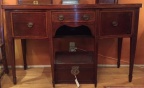 Antique mahogany sideboard with inlay